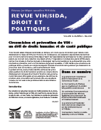 Revue VIH/sida, droit et politiques 12(1) mai 2007